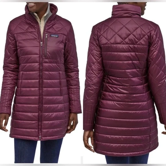 Patagonia Radalie Insulated Parka purple/maroon size xs